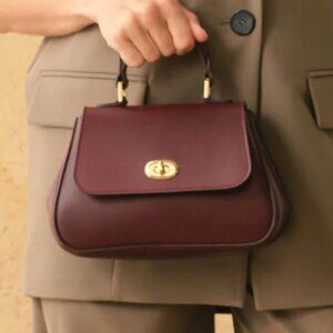 Tusting Mini Holly Bag in Oxblood